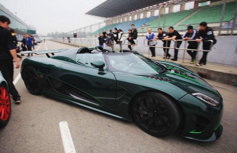 Illustration for article titled Drive's Green Koenigsegg Lives In China